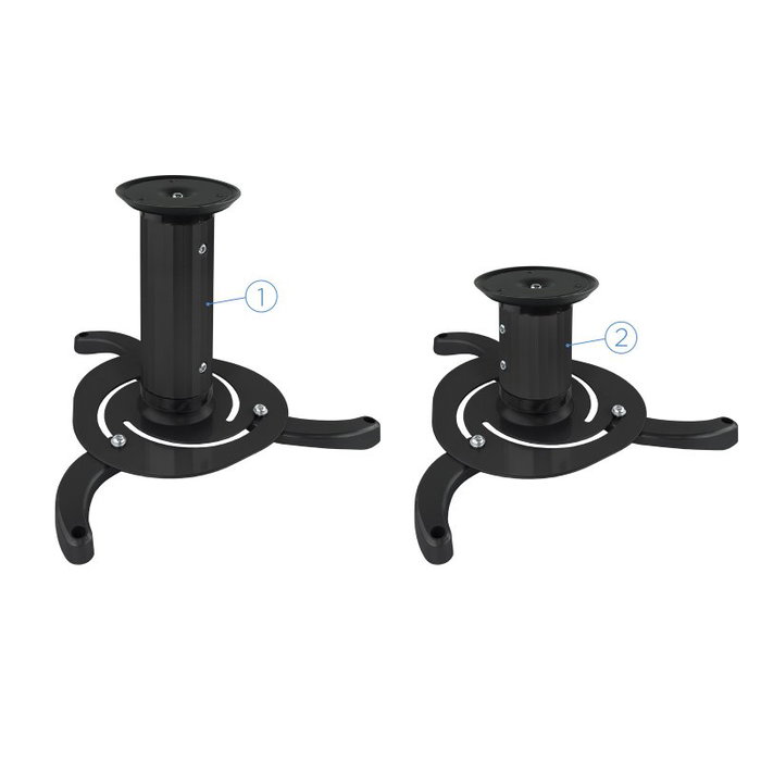 Tooq PJ1010TN-B Soporte de Techo Giratorio Negro